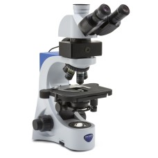 Microscope Trinocular (Fixed 50/50), 30° Inclined, 360° rotating. Eyepieces: WF10X/20, B-383LD Optika Italy